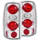 ANZO 2000-2006 Chevrolet Suburban Taillights Chrome-1