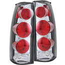 ANZO 1999-2000 Cadillac Escalade Taillights Chrome 3D Style-1
