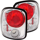 ANZO 1999-2004 Chevrolet Silverado Taillights Chrome-1