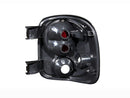 ANZO 1999-2004 Chevrolet Silverado Taillights Black-2