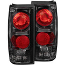 ANZO 1982-1994 Chevrolet S-10 Taillights Black-1