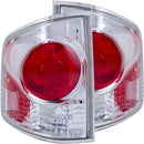 ANZO 1995-2005 Chevrolet S-10 Taillights Chrome 3D Style-1