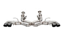 Corsa 2020-24 Corvette C8 3in Xtreme Cat-Back Exhaust 4.5in Black Quad Tips - Deletes stock AFMValve-1