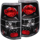 ANZO 2004-2008 Ford F-150 Taillights Black-1