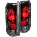 ANZO 1989-1996 Ford F-150 Taillights Black-1