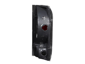 ANZO 1989-1996 Ford F-150 Taillights Black - 0