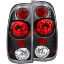ANZO 1997-2003 Ford F-150 Taillights Black G2-1