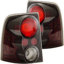 ANZO 2002-2005 Ford Explorer Taillights Black-1