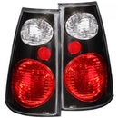 ANZO 2001-2005 Ford Explorer Taillights Black-1