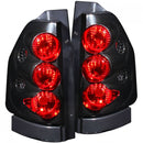 ANZO 2002-2008 Gmc Envoy Taillights Black-1