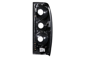 ANZO 1998-2004 Nissan Frontier Taillights Black - 0