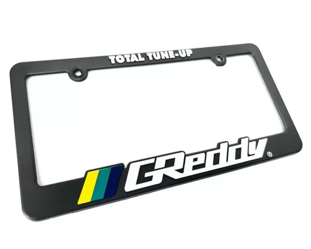 GReddy Total Tune Up License Plate Frame - 3 Color