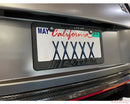 GReddy Total Tune Up License Plate Frame - Black Out-2