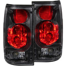 ANZO 1989-1995 Toyota Pickup Taillights Black-1