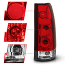 ANZO 1999-2000 Cadillac Escalade Taillights Red/Clear - New Gen-3