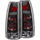 ANZO 1999-2000 Cadillac Escalade Taillights Black - New Gen-1