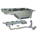 Moroso GM LS/93-02 F-Body (w/-10An Fitting) Deep Drag Race Baffled Wet Sump 6qt 9in Aluminum Oil Pan-1