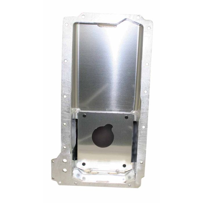Moroso GM LS/02-15 COPO Camaro (w/Rear Sump) Fabricated Drag Race Baffled 7qt 7.5in Aluminum Oil Pan - 0