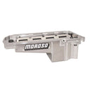 Moroso GM LT/16-Up COPO Camaro (w/Rear Sump) Drag Race Baffled Wet Sump 7qt 7.5in Aluminum Oil Pan-1