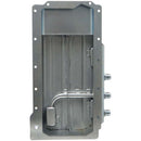 Moroso GM LS (w/Three Right Side Pick Ups) Fabricated Dry Sump 4in Steel Oil Pan-2