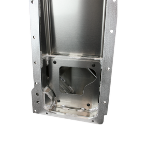 Moroso GM LS Swap (w/Spin-On Oil Filter Adapter) Road Race Baffled Wet Sump 7qt 6in Aluminum Oil Pan - 0