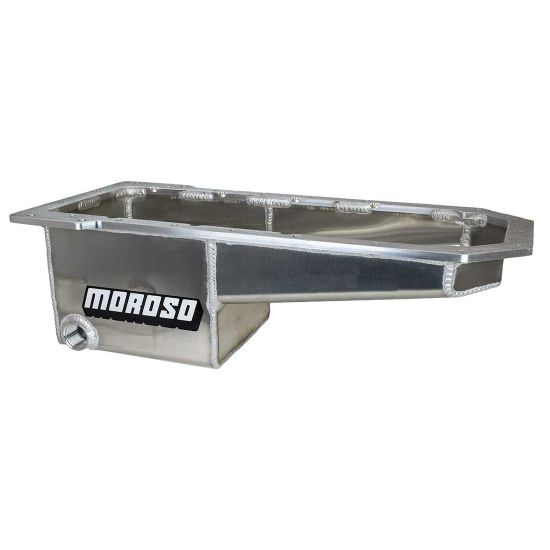 OIL PAN, CHRYSLER, 5.7L, 6.1L, 6.4L GEN III HEMI, ALUMINUM, EXTERNAL WETSUMP