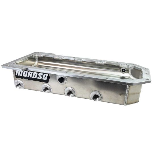 OIL PAN, CHRYSLER, 5.7L, 6.1L, 6.4L GEN III HEMI, ALUMINUM, DRY SUMP, 4 PICKUPS, PASSENGERS SIDE