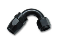 Vibrant -6AN 120 Degree Elbow Hose End Fitting