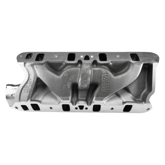 Edelbrock Performer Intake Manifold for Small-Block Ford, Chrome Plasma Finish