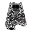 Edelbrock Performer Intake Manifold for Small-Block Ford, Chrome Plasma Finish-3
