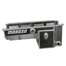 Moroso Pre-85 Chevrolet Small Block/Dart (w/-16An External Pick Up) Wet Sump 8qt 8.25in Alum Oil Pan-1