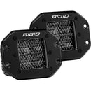 Rigid Industries D Series PRO Midnight Edition - Spot - Diffused - Pair-1