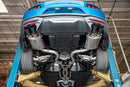 Corsa 2024+ Ford Mustang V8 5.0L 3in Cat-Back Exhaust System w/ Twin 4in Black Straight Tips-3