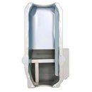 Moroso Pre-85 Chevrolet Small Block (w/Passenger Side Dipstick) Wet Sump 7qt 8in Steel Oil Pan - Blk-2