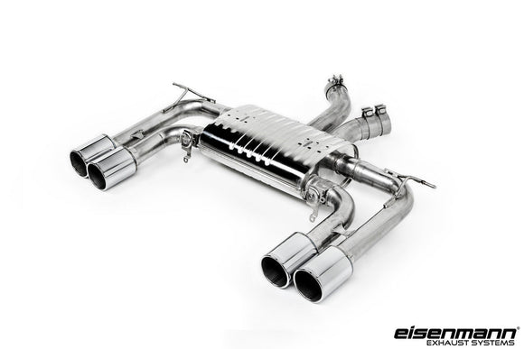 Eisenmann BMW F85 X5M / F86 X6M Sport Performance Exhaust - 4x102mm