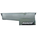 Moroso Pre-80 Chevrolet SBC (w/Driver Side Dipstick) Wet Sump 7qt 7.5in Steel Oil Pan - Black-1
