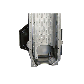 Moroso 86-Up Chevrolet Small Block (w/1 Piece Rear Main Seal) Wet Sump 7qt 7-1/8in Steel Oil Pan - 0