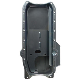 Moroso 86-Up Chevrolet Small Block (w/1 Pc Rear Main Seal) Wet Sump 7qt 7.5in Steel Oil Pan - Black - 0