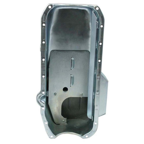 Moroso Pre-80 Chevrolet Small Block (w/1in Inspection Bung) Wet Sump 7qt 7.5in Steel Oil Pan