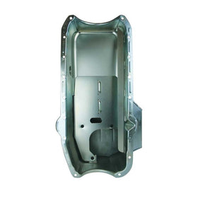 Moroso 80-85 Chevrolet Small Block (w/1in Inspection Bung) Wet Sump 7qt 7.5in Steel Oil Pan - 0