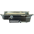 Moroso 86-Up Chevrolet Small Block (w/1in Inspection Bung) Wet Sump 8qt 6.5in Steel Oil Pan-1