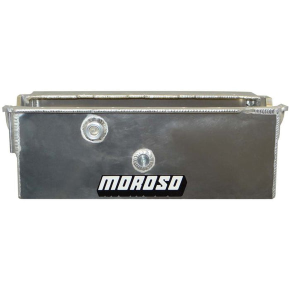 Moroso Pre-85 Chevrolet Small Block (w/No Cross Member) Wet Sump 9.5qt 7.25in Aluminum Oil Pan