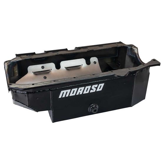 OIL PAN, SBC, PRE 85, 2 PC REAR MAIN, CIRCLE TRACK, SK MODIFIED, 8QT , STEEL, 7.00 INCH DEEP - 0