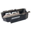 OIL PAN, SBC, PRE 85, 2 PC REAR MAIN, CIRCLE TRACK, SK MODIFIED, 8QT, STEEL, 6.50, INCH DEEP, W STARTER NOTCH-2