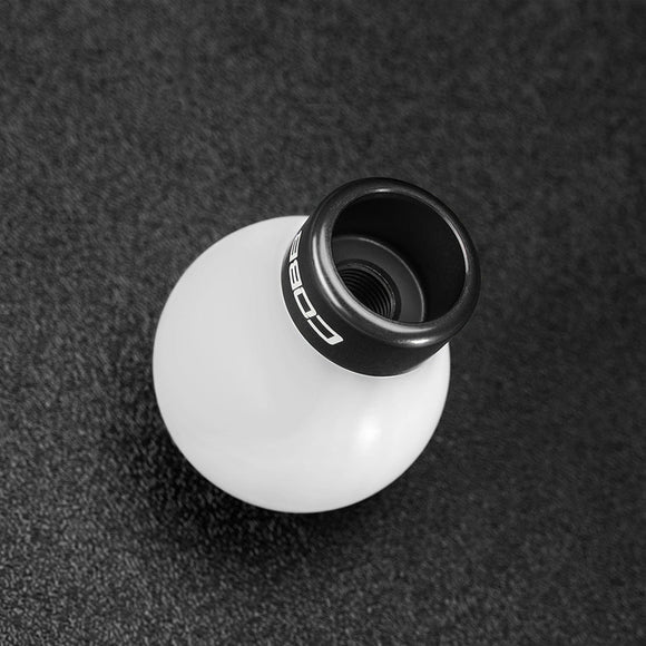 Subaru 6-Speed COBB Knob - White Knob w/ Stealth Black