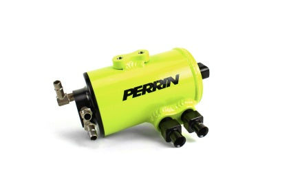 Perrin 22-23 Toyota GR86 / 13-16 Scion FR-S / 13-23 Subaru BRZ Air Oil Separator - Neon Yellow - 0