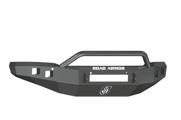 Road Armor 14-15 GMC 1500 Stealth Front Bumper w/Pre-Runner Guard - Tex Blk