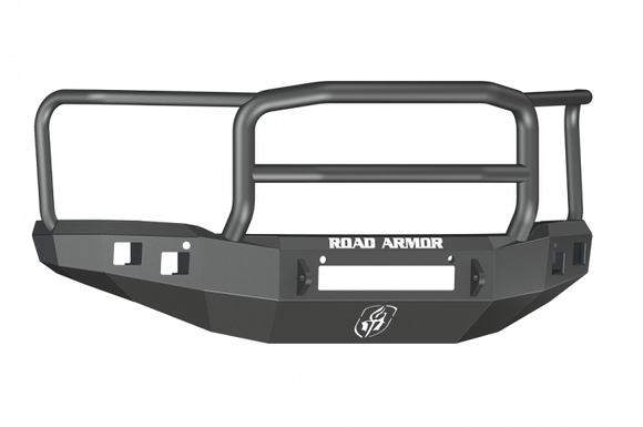 Road Armor 14-15 GMC 1500 Stealth Front Bumper w/Lonestar Guard - Tex Blk