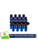 2150CC (200 LBS/HR AT 43.5 PSI FUEL PRESSURE) FIC FUEL INJECTOR CLINIC INJECTOR SET FOR FORD F150 (1985-2003)/FORD LIGHTNING (1993-1995)-1