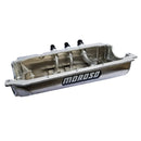 Moroso Dart/Rocket Spread Rail Dirt Late Model (w/Three Pick Ups) Dry Sump 6.5in Aluminum Oil Pan-1